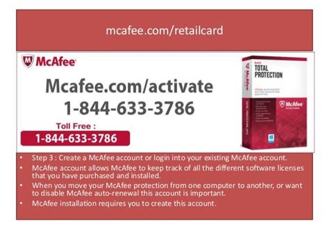 mcafee activate retail card|Slik aktiverer du abonnementet på McAfee.